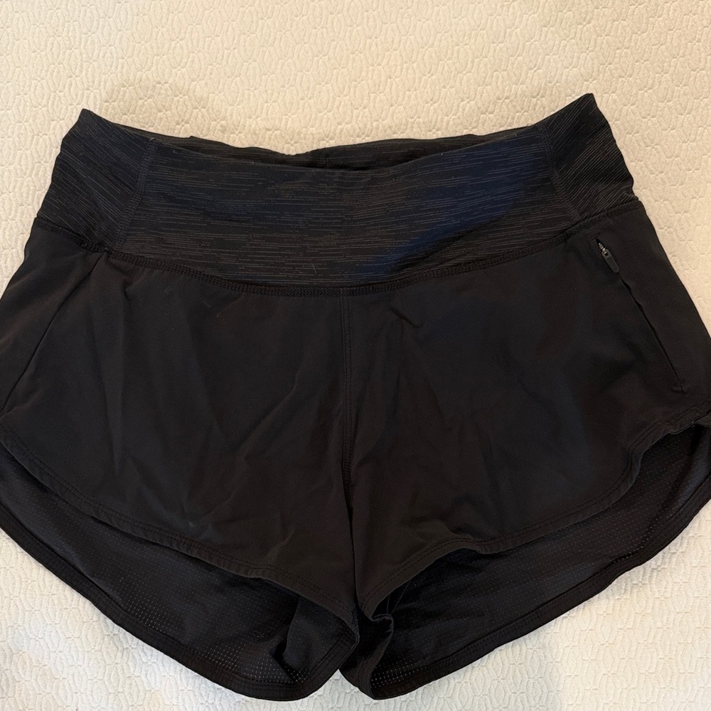 Outdoor Voices Black Women's Athletic Shorts with Wide Waistband size small